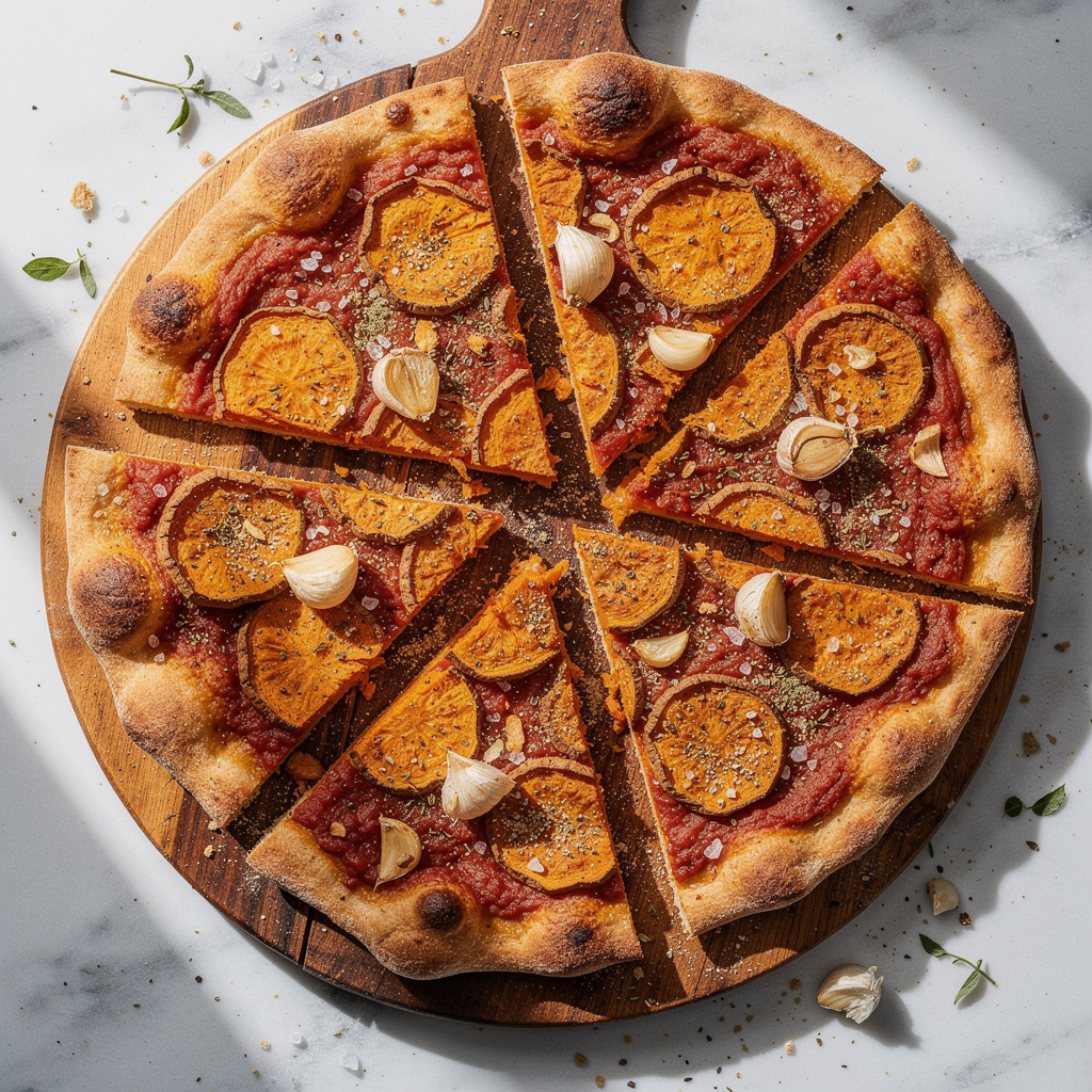 Sweet Potato Pizza