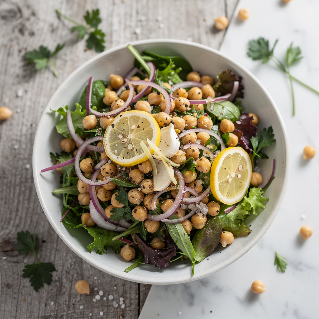 Mediterranean Chickpea Salad