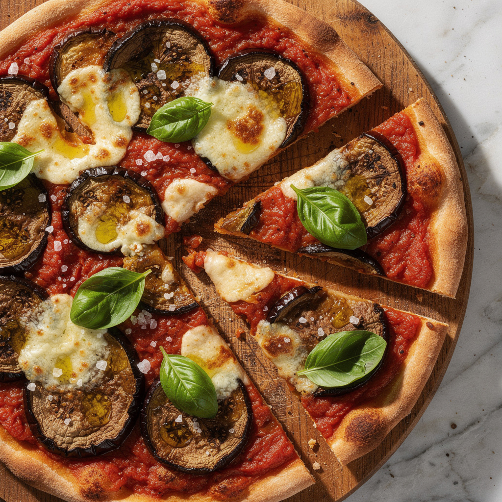 Eggplant Pizza