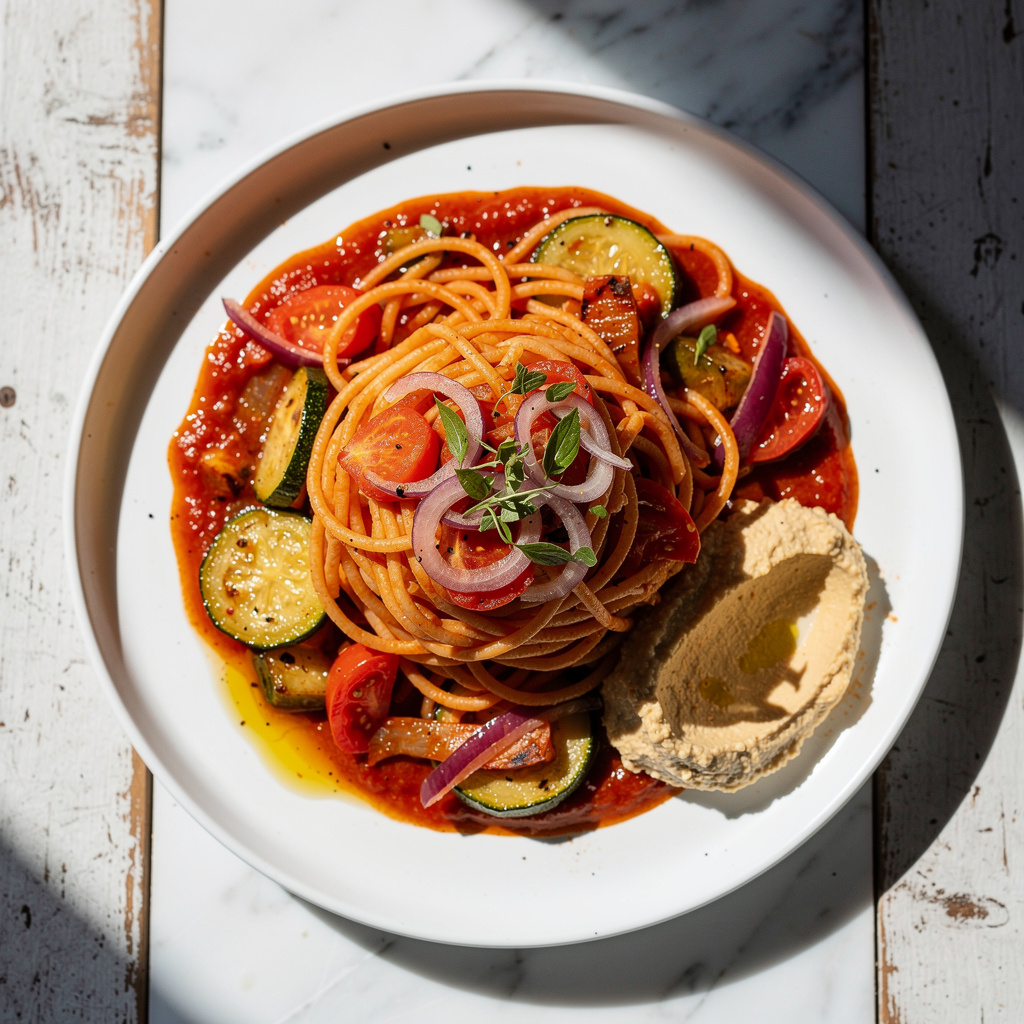 Easy Vegan Pasta (only 5 ingredients!)