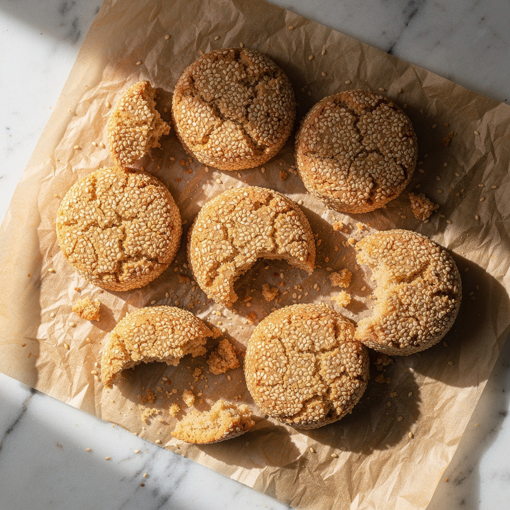 Yummy Sesame Cookies