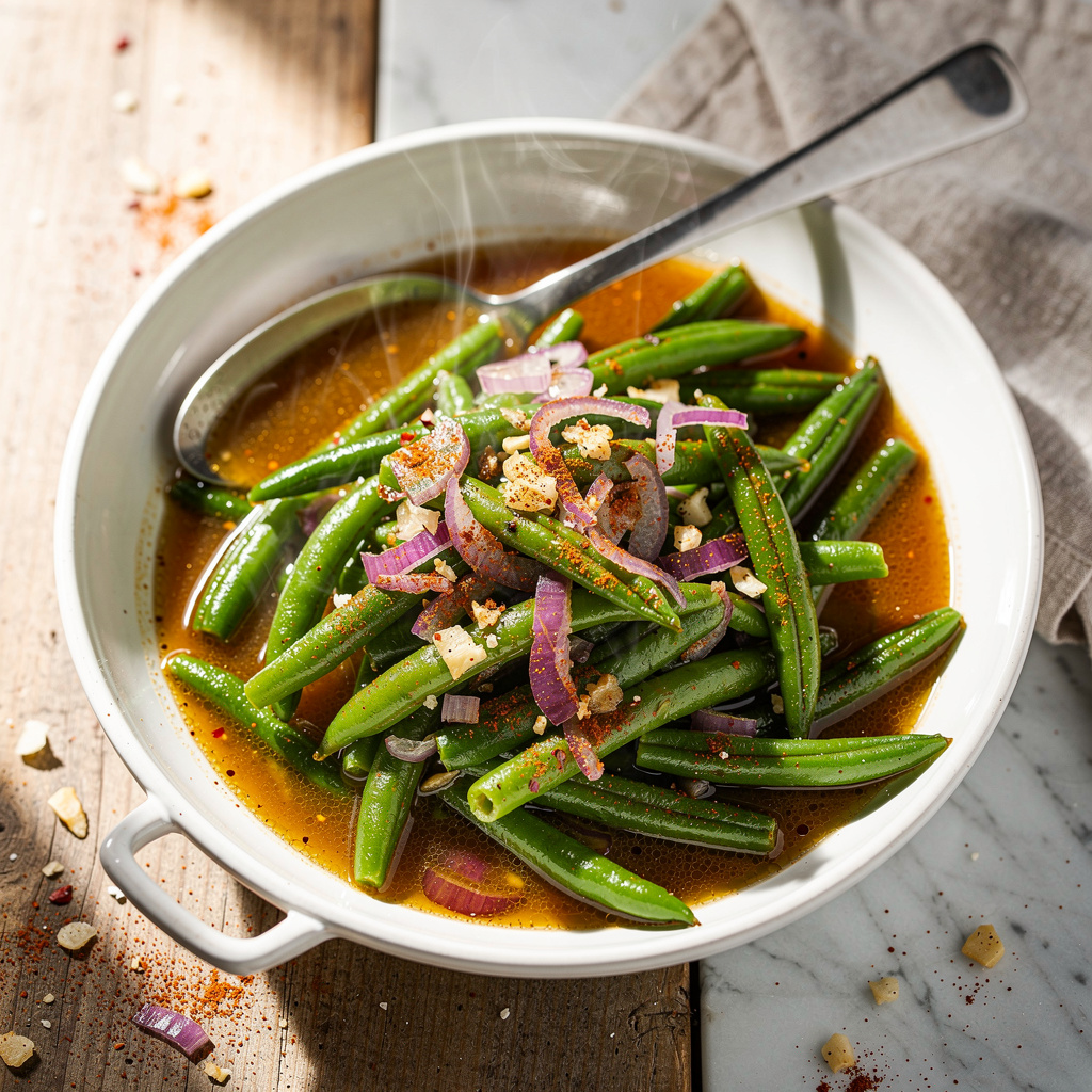 Vegan Southern Green Beans
