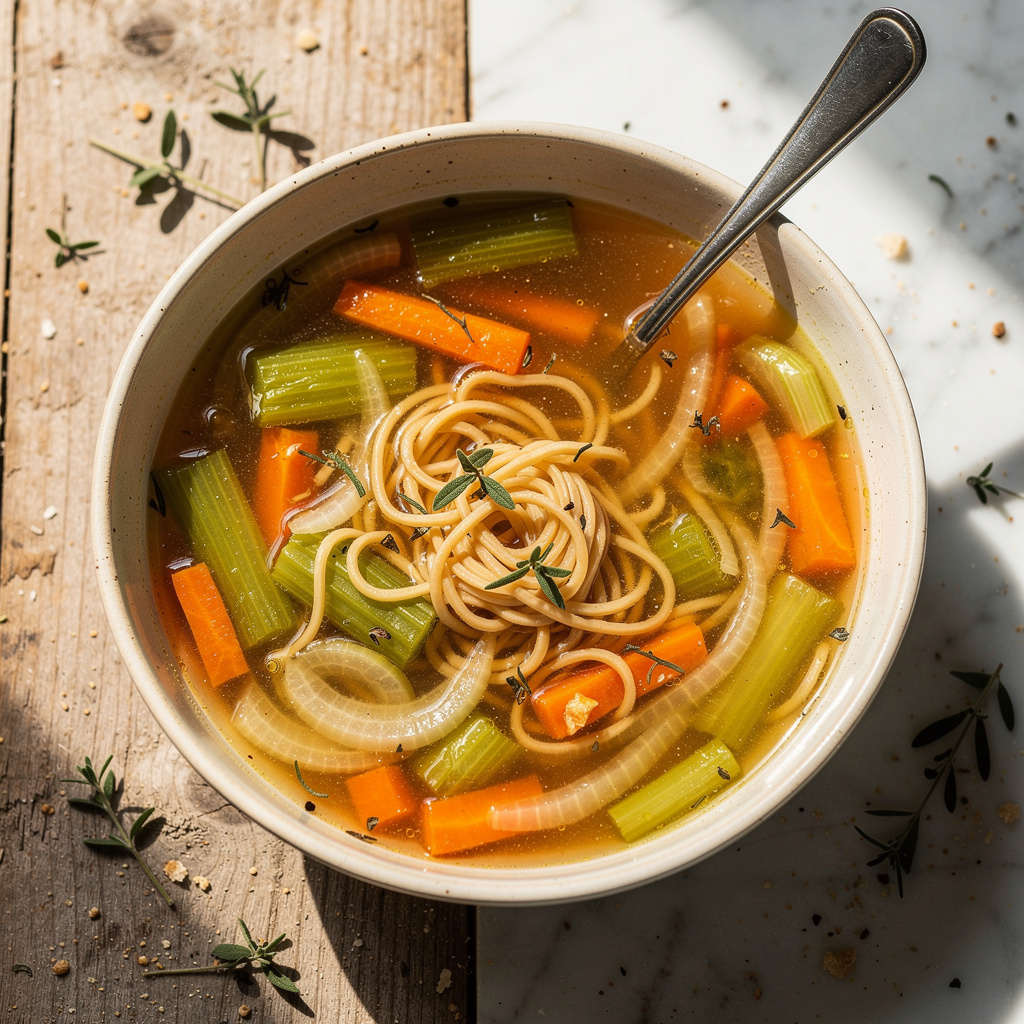 Quick and Easy Noodle Soup