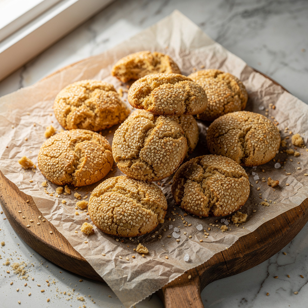 Yummy Sesame Cookies