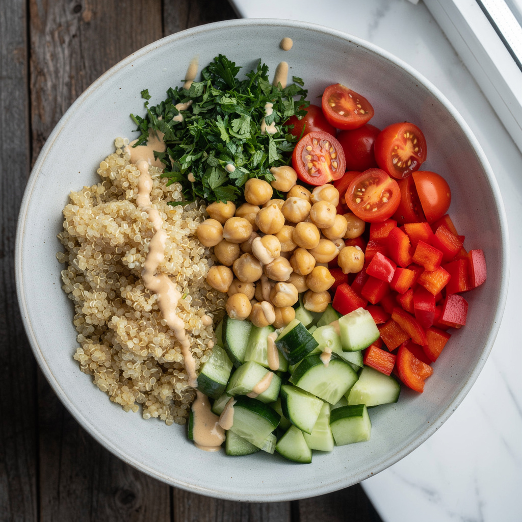 Chickpea Quinoa Power Bowl