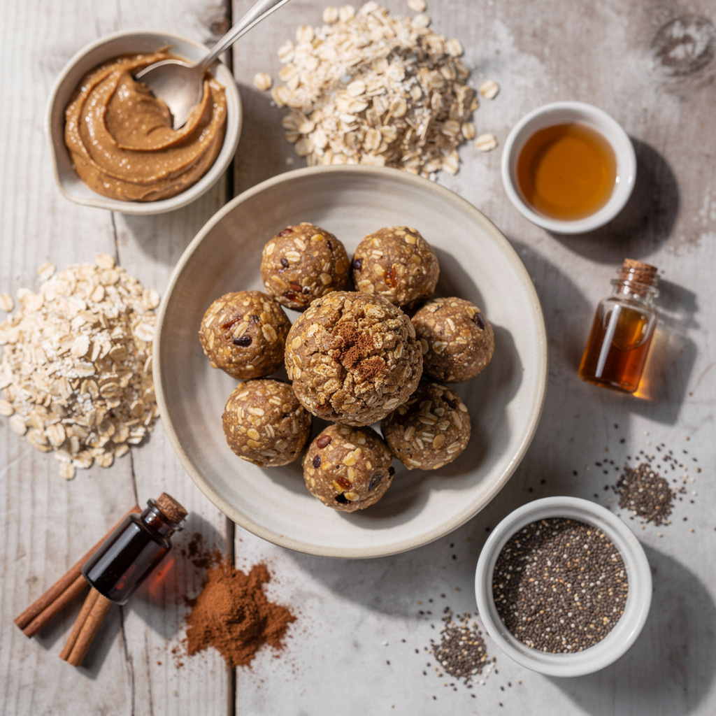 Vanilla Spiced Energy Balls