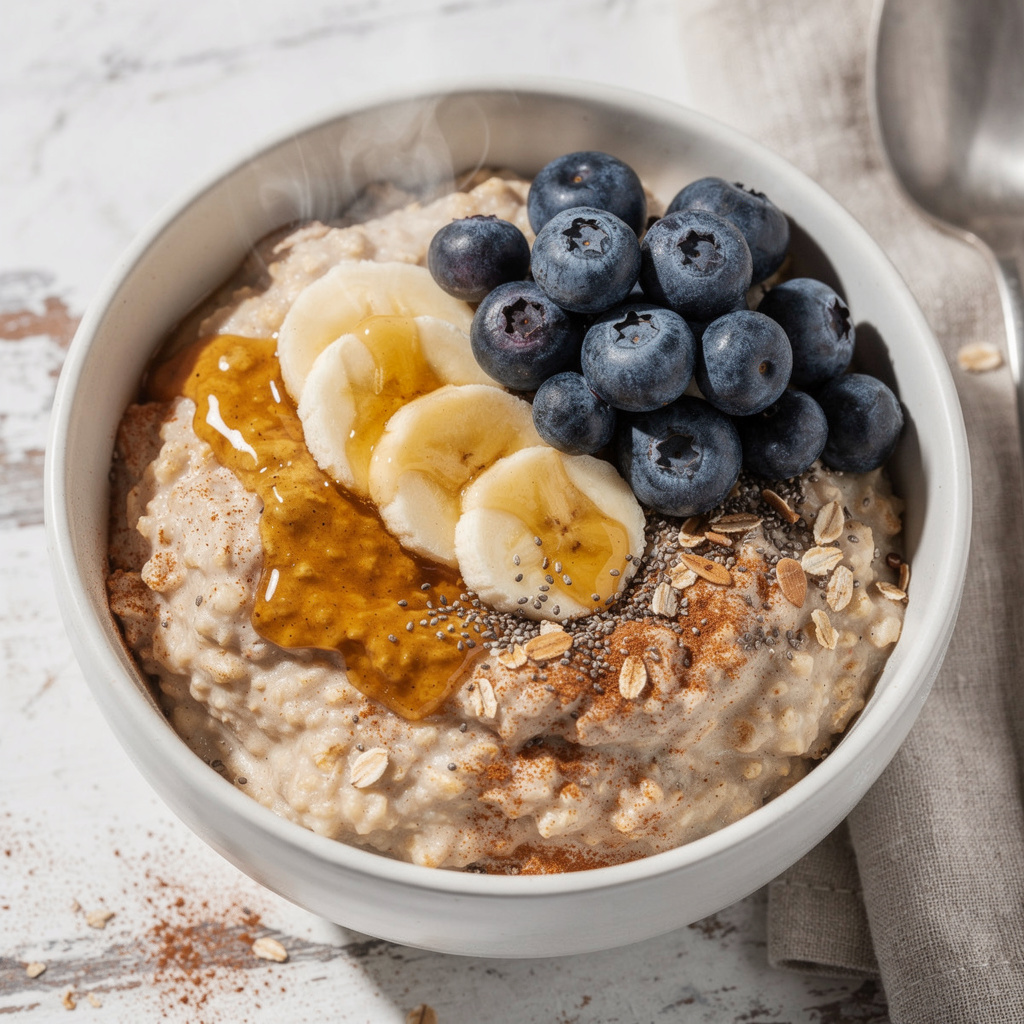 Blueberry Cream Oatmeal