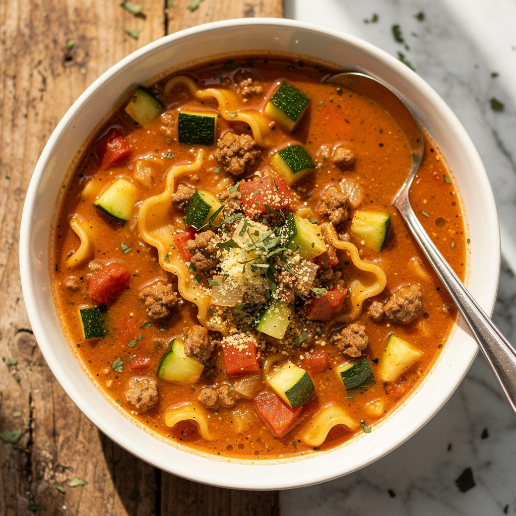 Instant Pot Lasagna Soup