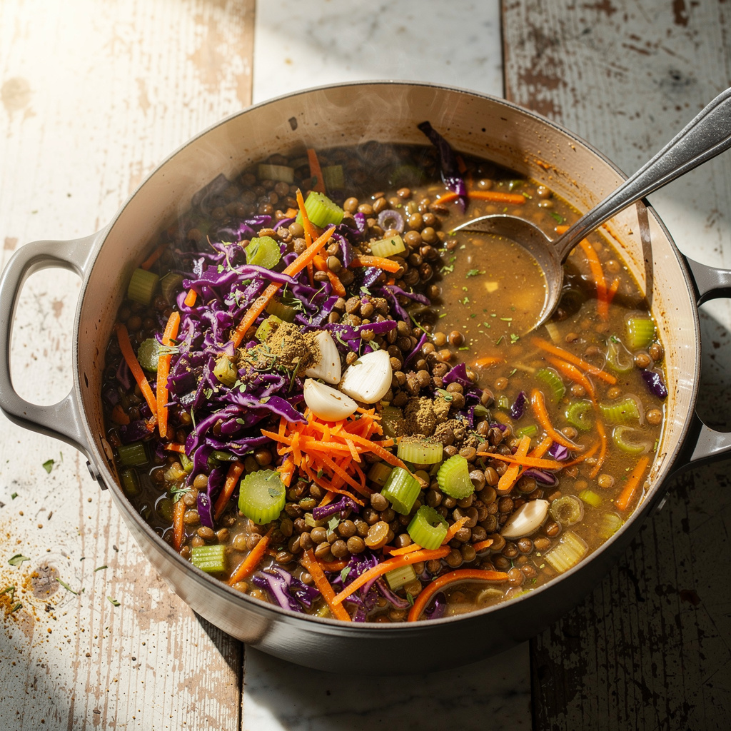 Nourishing Winter Lentil Bowl
