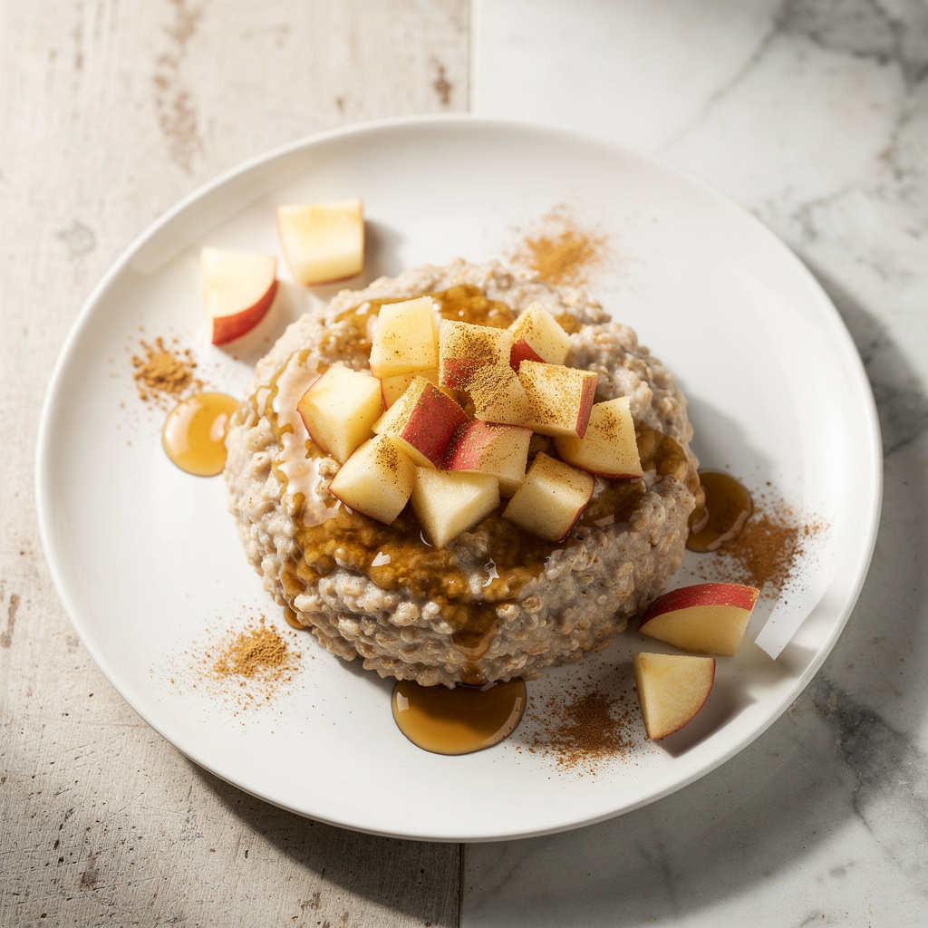 Apple Ginger Steel‑Cut Oats