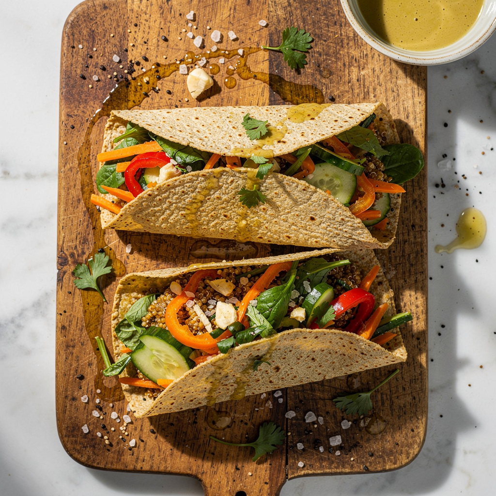 Superfood Veggie Tortilla Wraps