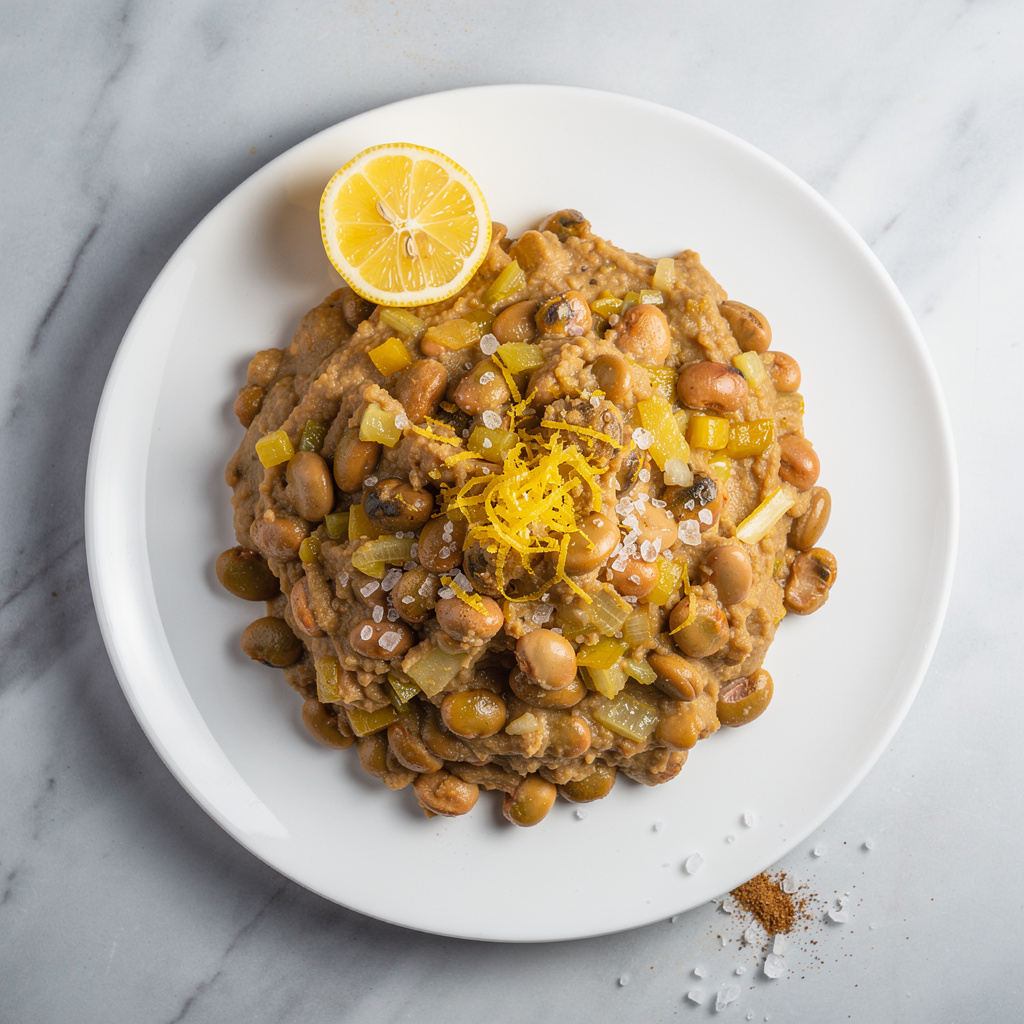Egyptian Breakfast Beans (Ful Medames)