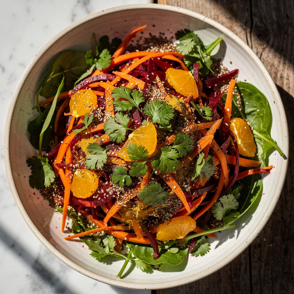 Moroccan Carrot-Beet Salad