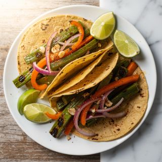Grilled Nopales Tacos