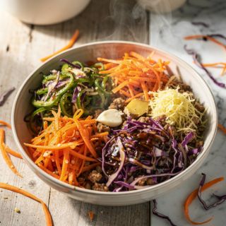 Vegan Egg Roll in a Bowl