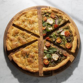Almond Flour Pizza Crust (2 Ways!)