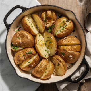 Air Fryer Baked Potatoes