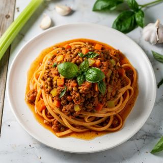 Easy Lentil Bolognese (Vegan!)
