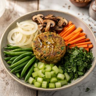 Tuscan White Bean Burgers
