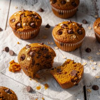 Chocolate Chip Pumpkin Muffins