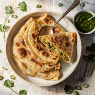 Bolani- Stuffed Flatbread