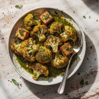 Chimichurri Cauliflower & Tofu