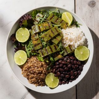 Grilled Nopales Salad (Cactus)