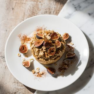 Warm Spiced Fig & Oat Breakfast Cups