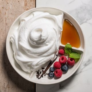 Aquafaba Whipped Cream