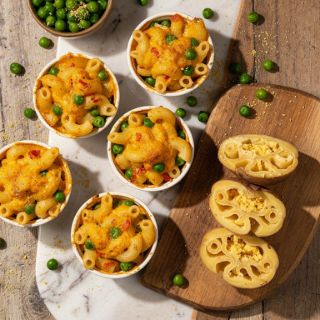 Mini Vegan Mac and Cheese Casseroles