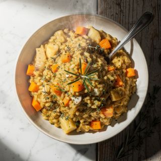 Winter Vegetable Risotto